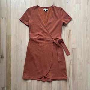 Madewell Cotton Wrap dress
